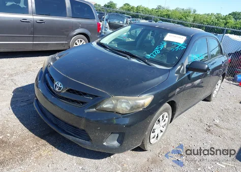 2011 Toyota Corolla Le/S из США, поврежденный, VIN 2T1BU4EE0BC744456